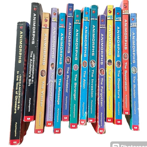 Lot of 16 Animorphs Paperback Books ~By K.A. Applegate